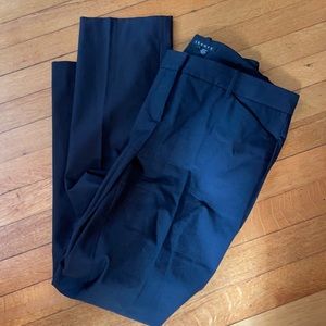 Black theory pants cotton and nylon blend